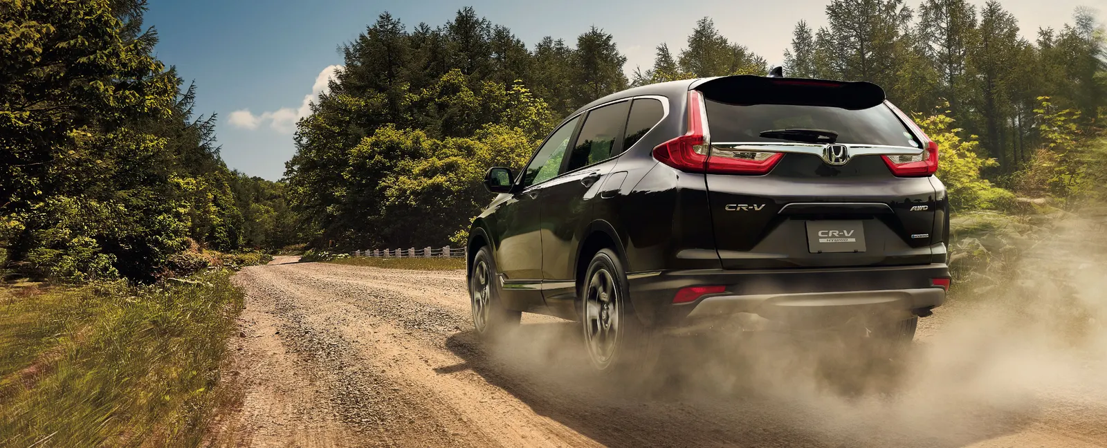 Honda CR-V, вид сзади