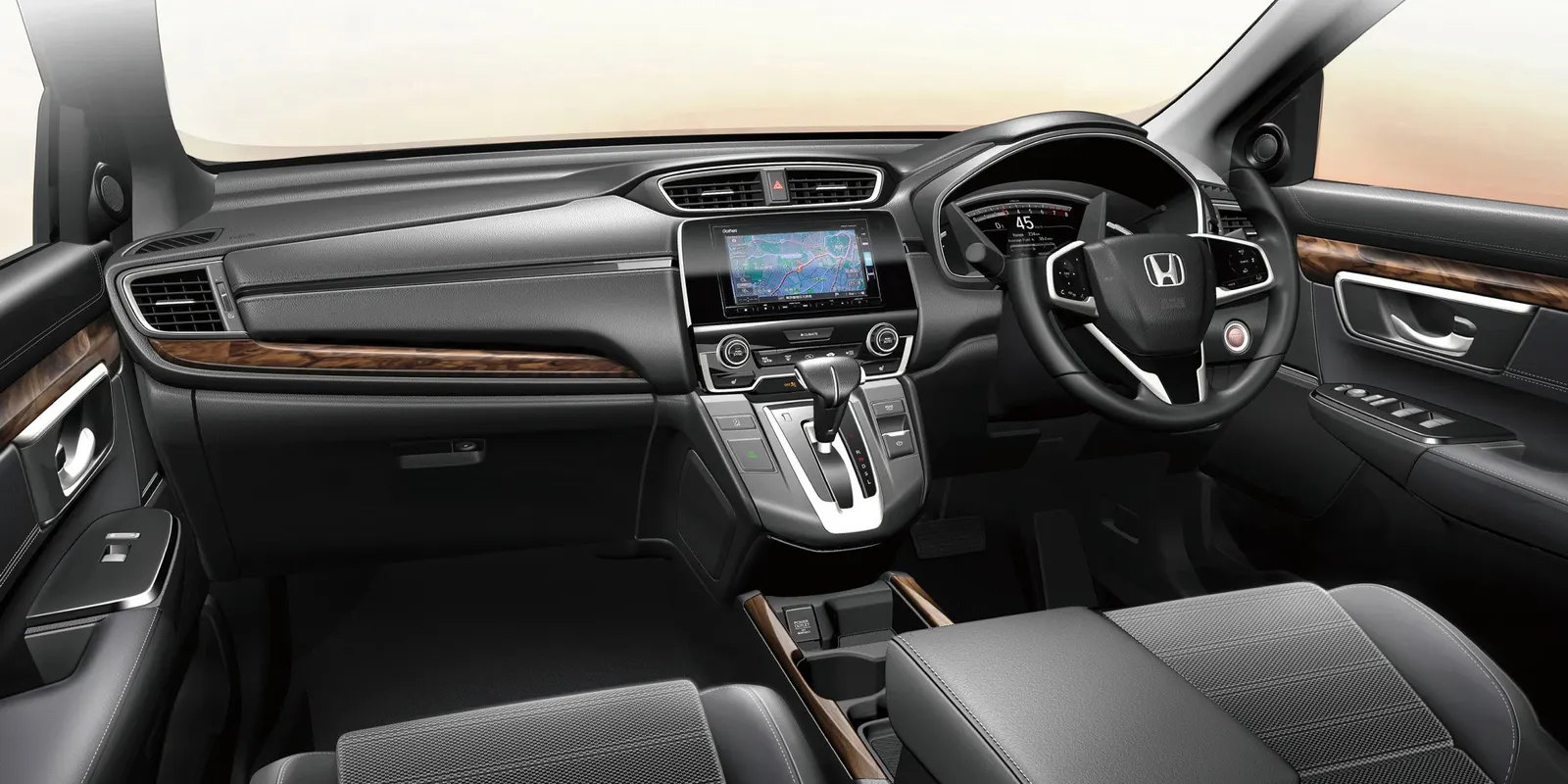 Honda CR-V, салон