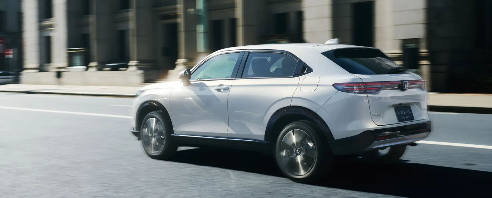 Honda Vezel, вид сзади