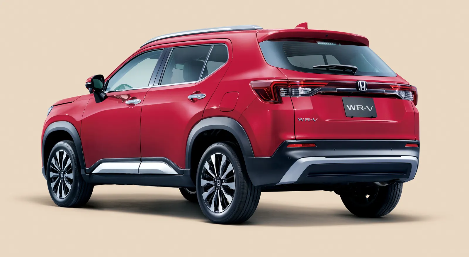 Honda WR-V, вид сзади