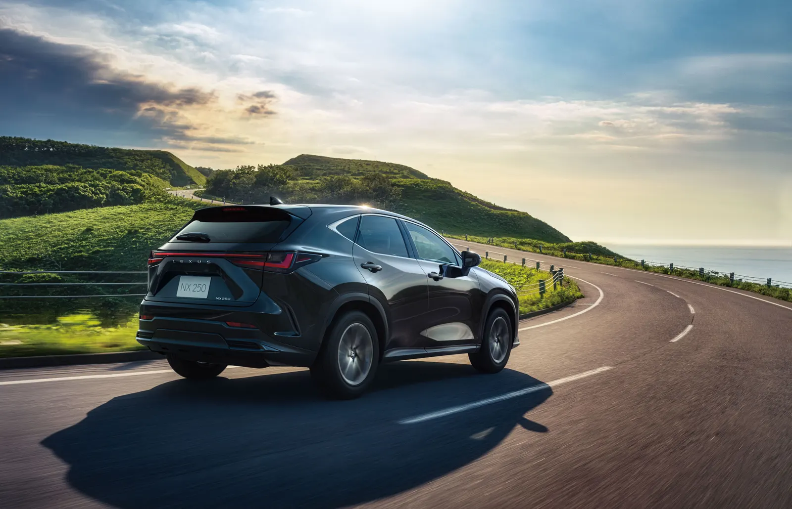 Lexus NX, вид сзади
