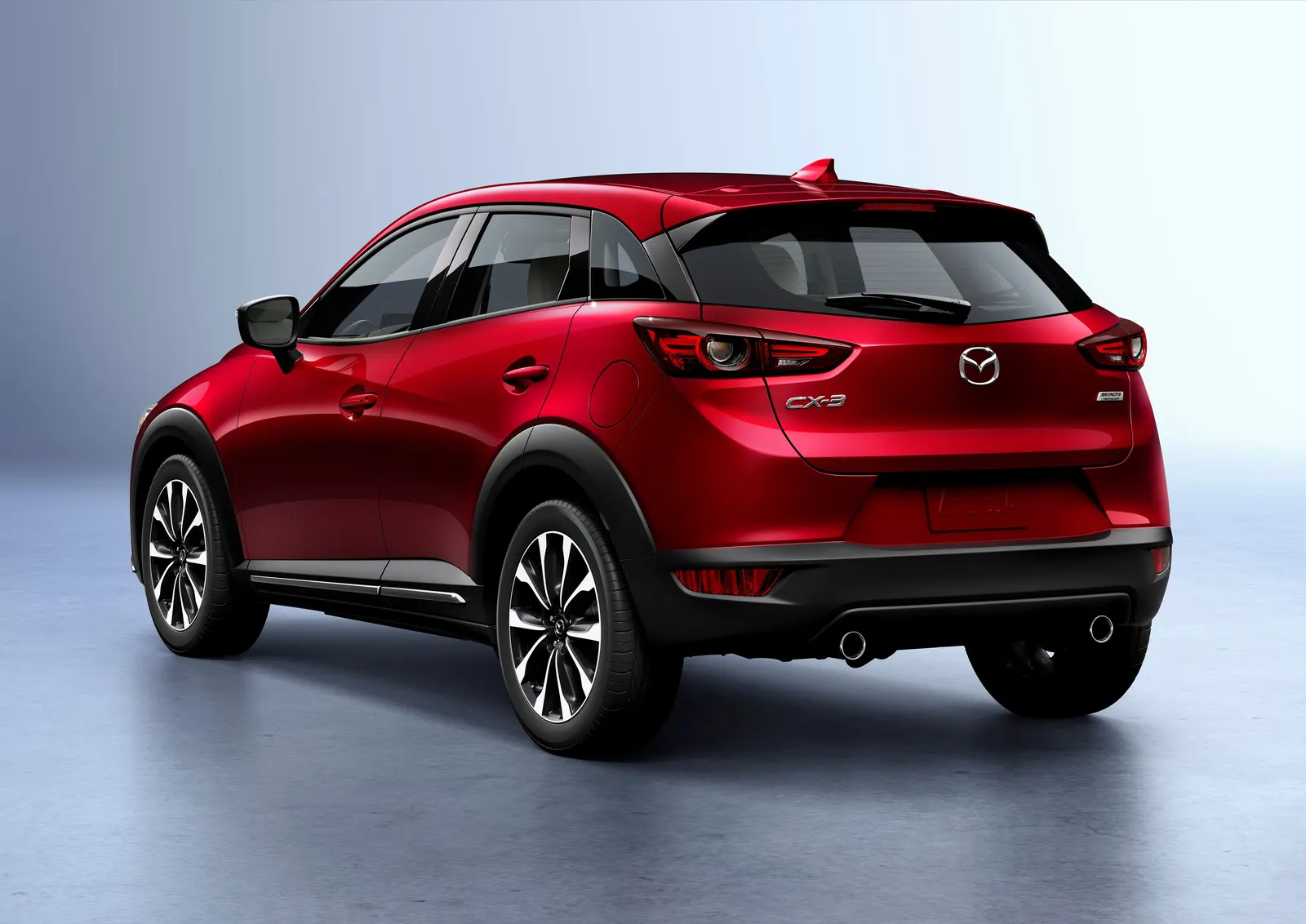 Mazda CX-3, вид сзади