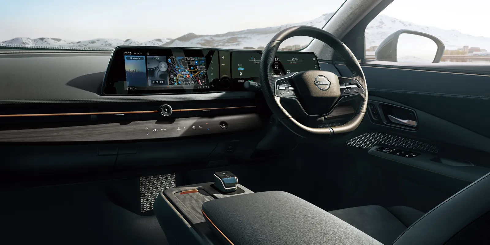 Nissan Ariya, салон