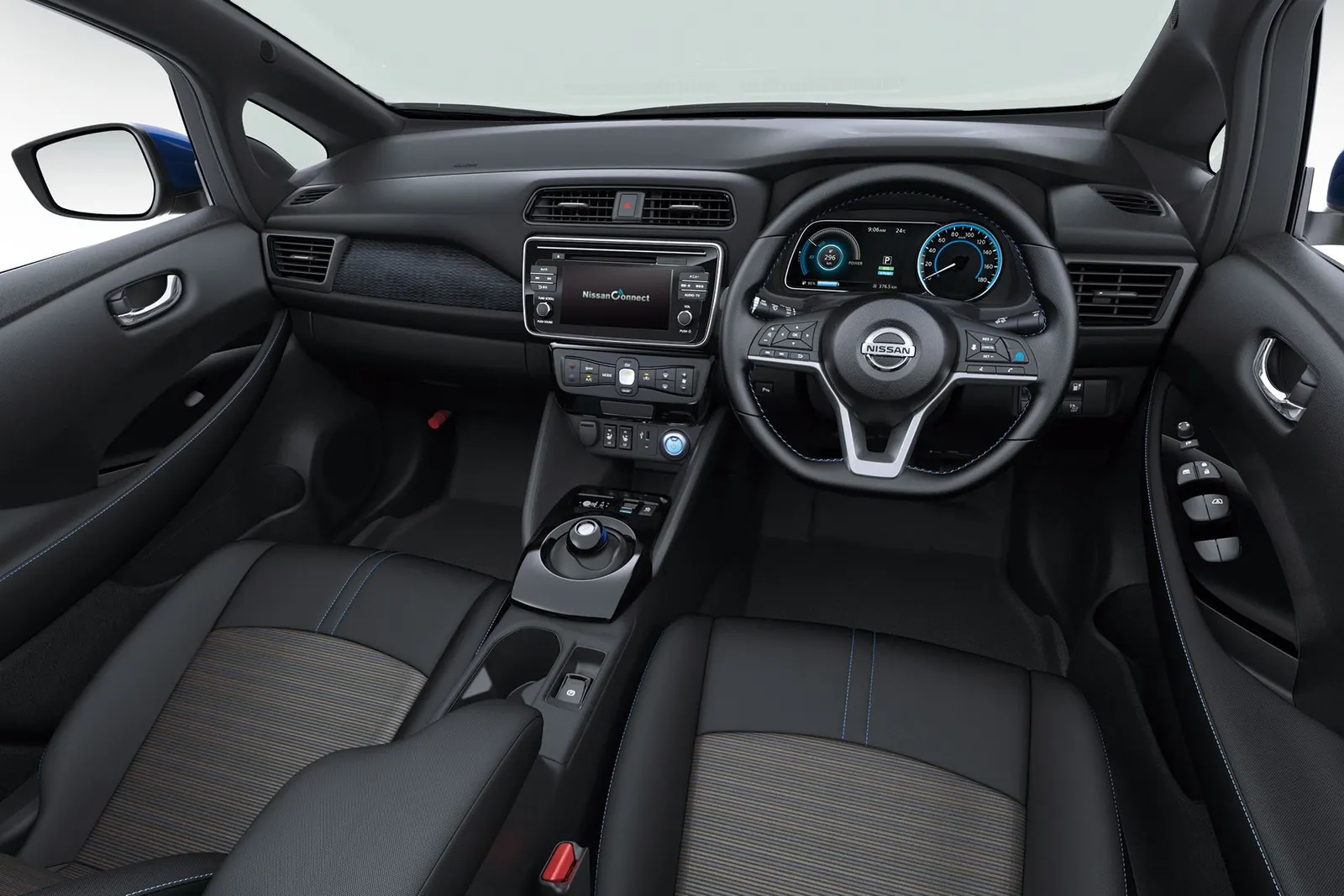 Nissan Leaf, салон