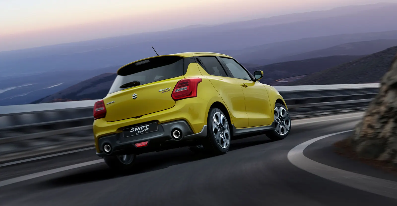 Suzuki Swift, вид сзади