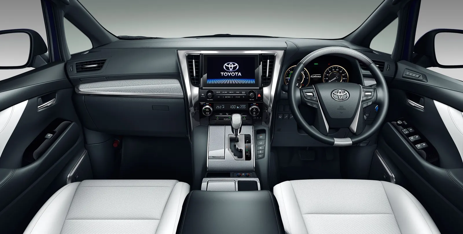Toyota Alphard, салон