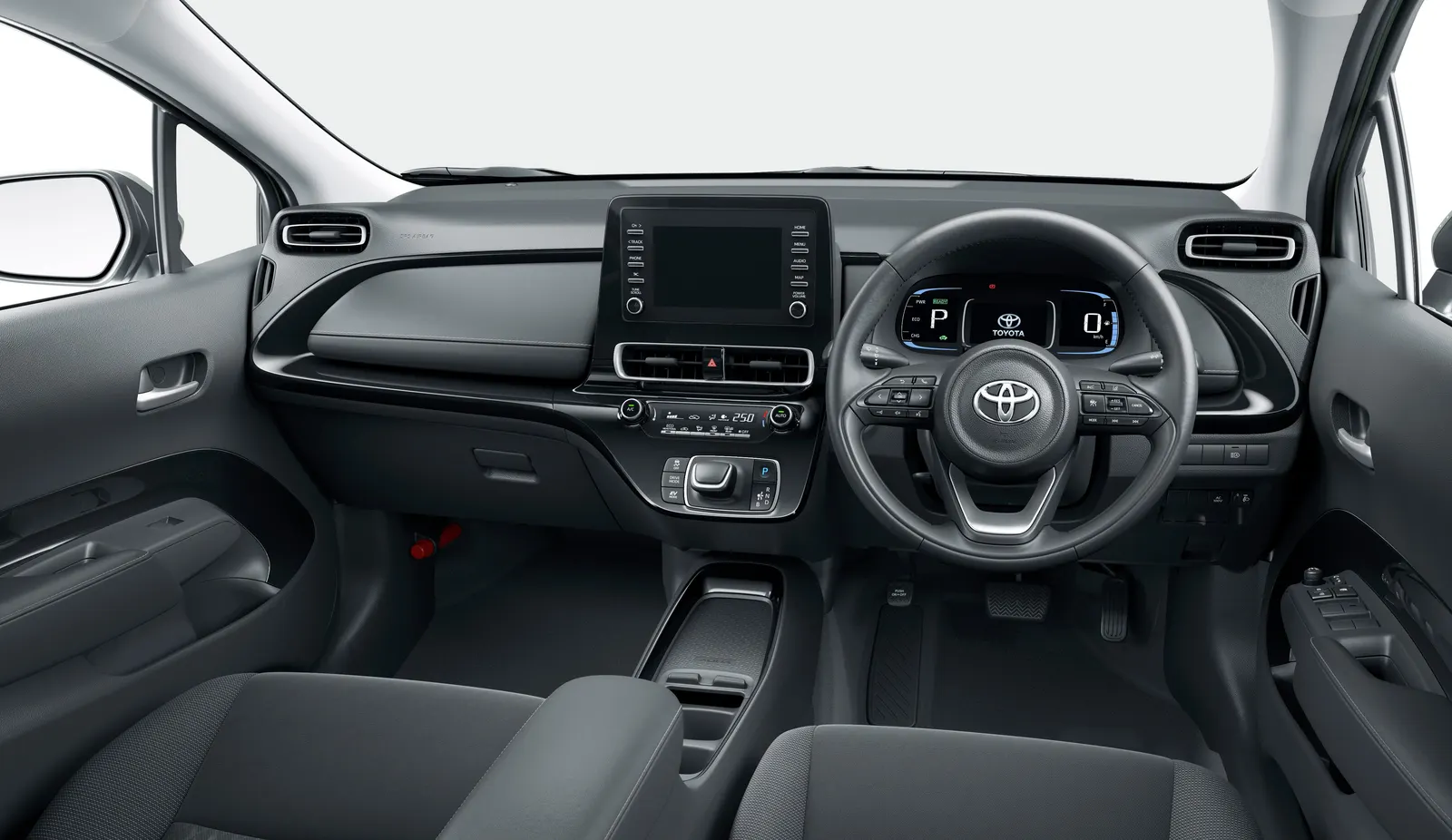 Toyota Aqua, салон