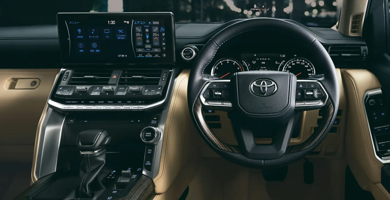Toyota Land Cruiser, салон