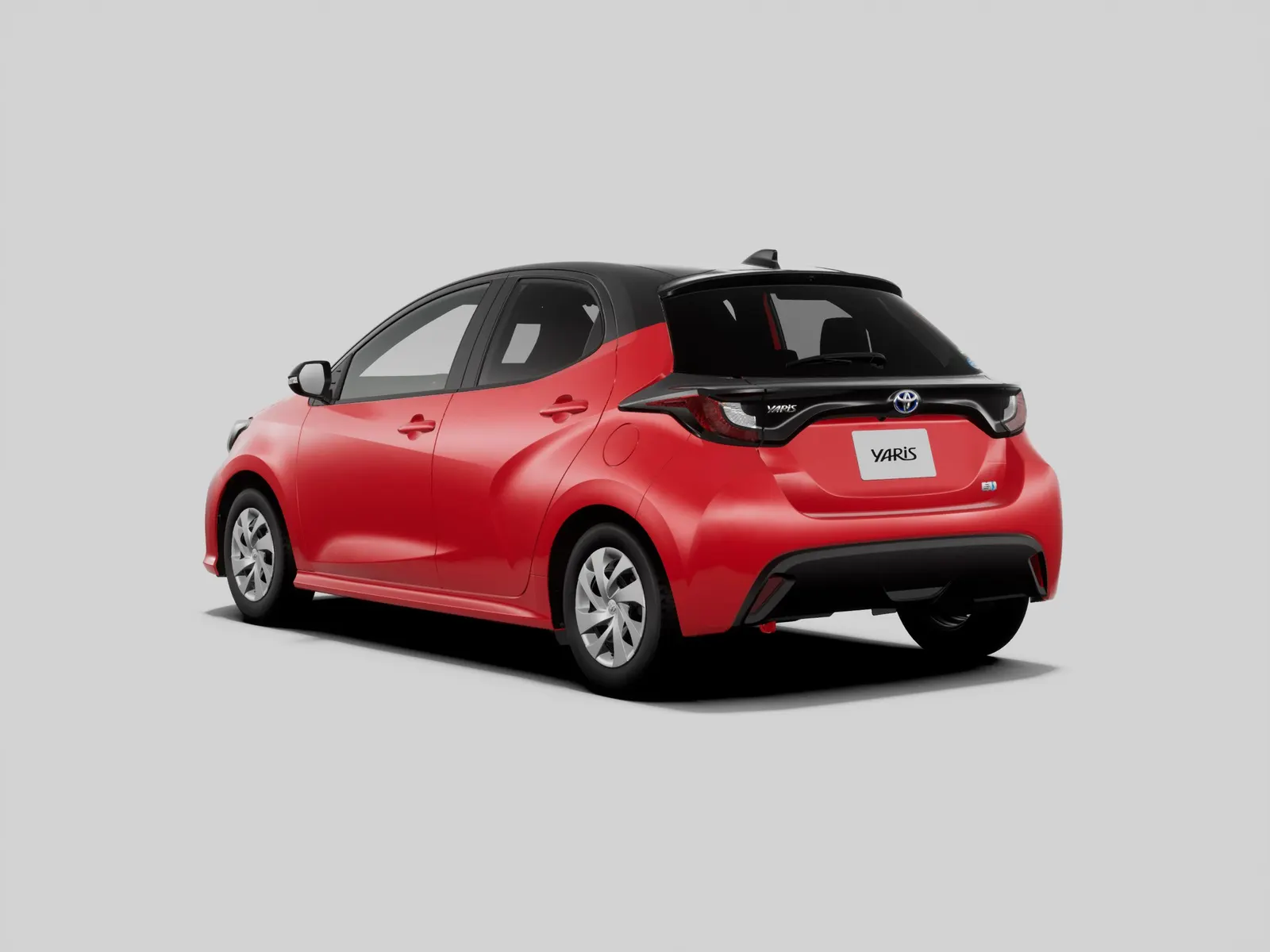 Toyota Yaris, вид сзади