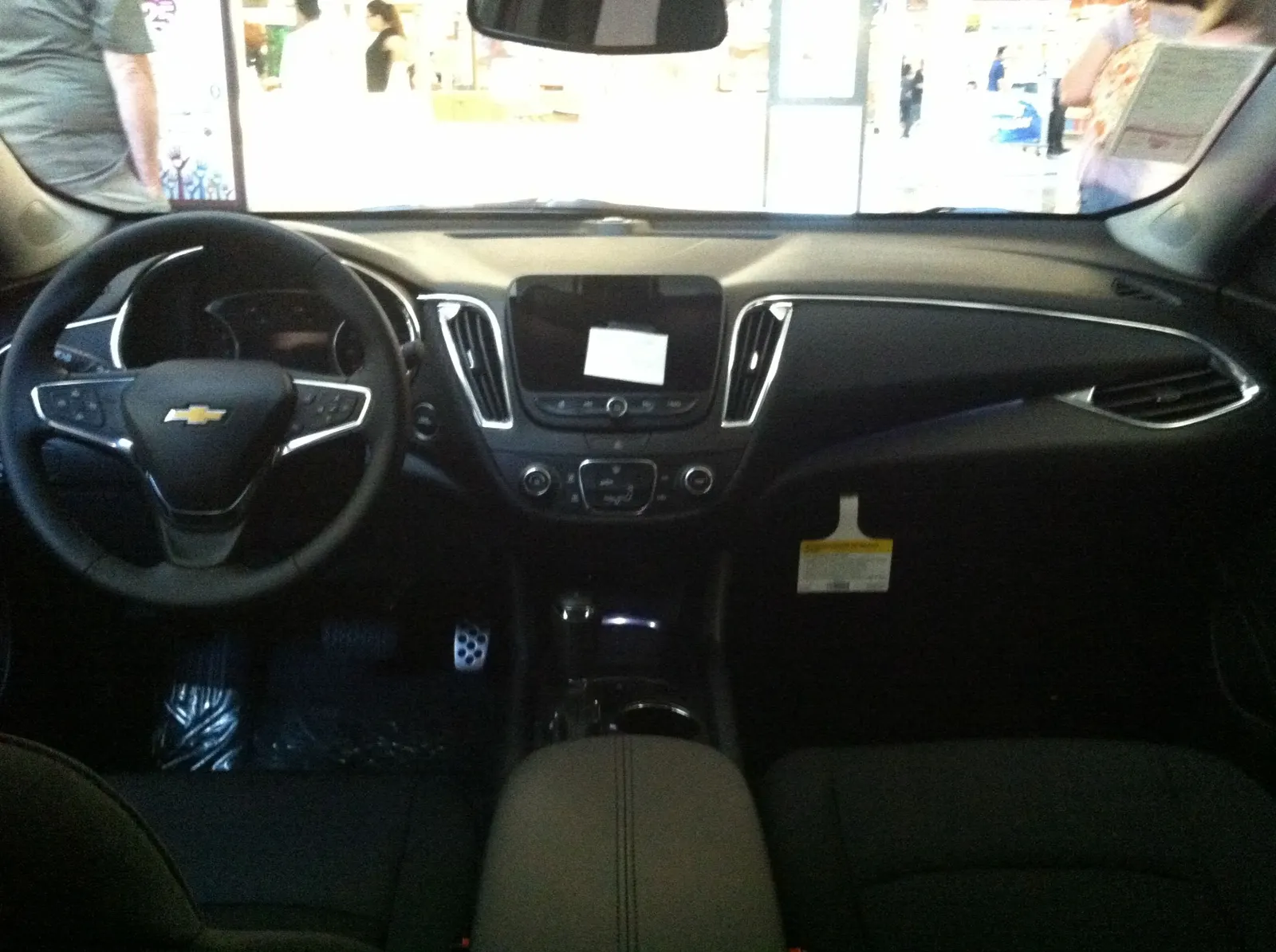 Chevrolet Malibu, салон