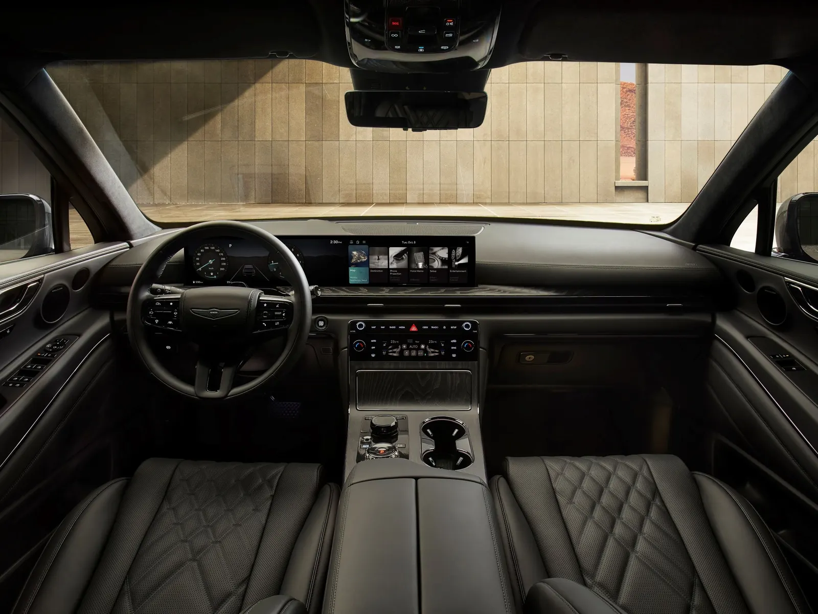 Genesis GV80, салон