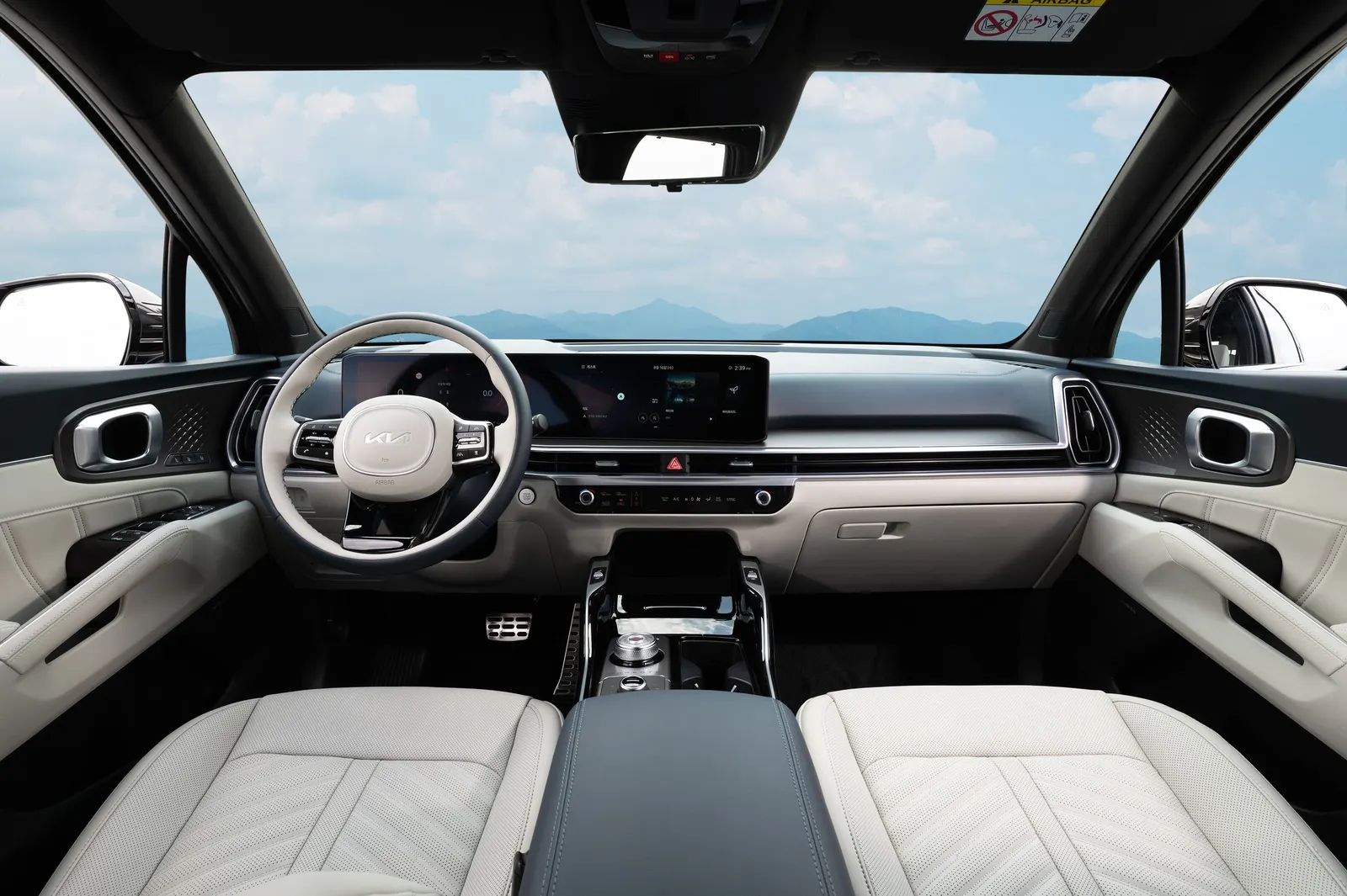 Kia Sorento, салон