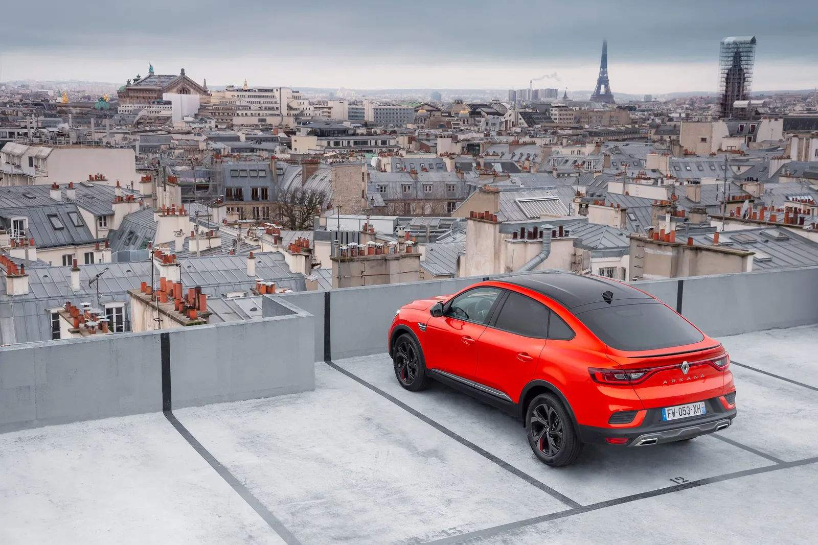 Renault Samsung XM3, вид сзади